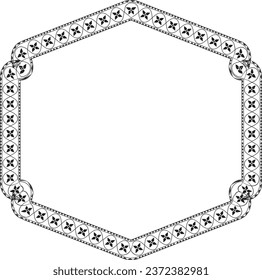 Square shape horizontal Frame vintage frames flower frame floral border decoration black Minimalist Luxury ornate art leaf Elements design silhouette black border retro badge decoration element 