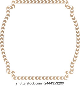 Square shape horizontal Frame vintage frames Arrows symbol Gold picture frame luxury golden frame gold border Golden vector royals border retro badge decoration element isolated background