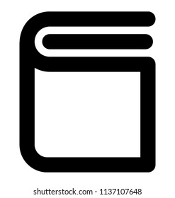 Square Shape Line Bending Header Denoting Stock Vector (Royalty Free ...