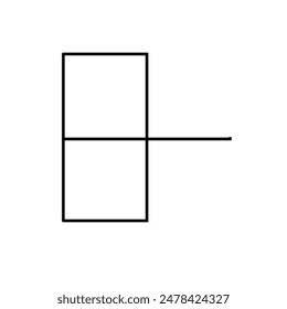 square shape with lines and patterns