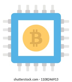 
An square shaped sign with nodes in around showing CPU mining concept
