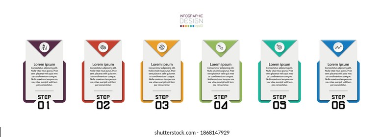 Square shaped signs are used to present in the form of banners, communication signs, brochures and explain the workflow. vector infographic.