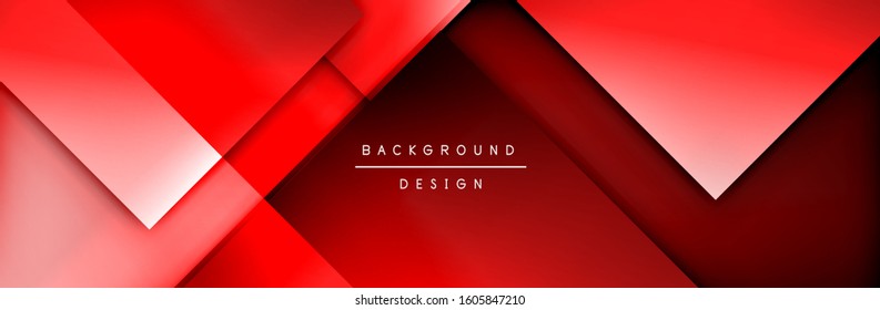 Square shapes composition geometric abstract background. 3D shadow effects and fluid gradients. Modern overlapping forms. Vector Illustration For Wallpaper, Banner, Background, Card, Book