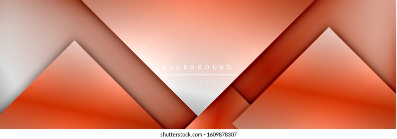 Square shapes composition geometric abstract background. 3D shadow effects and fluid gradients. Modern overlapping forms. Vector Illustration For Wallpaper, Banner, Background, Card, Book