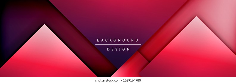 Square shapes composition geometric abstract background. 3D shadow effects and fluid gradients. Modern overlapping forms. Vector Illustration For Wallpaper, Banner, Background, Card, Book