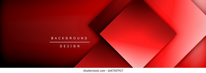 Vector Abstract Red Gradient Background Design Stock Vector (Royalty ...