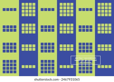 Square Shapes and Designs Green and Blue Colors Geometric Pattern Abstract Pattern Seamless 