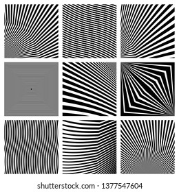 Square shapes. Geometric abstractions for backgrounds and logos.