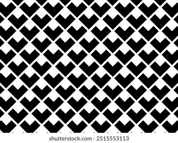 Square Silhouette Motif Pattern, can use for Decoration, Wallpaper, Wrapping Paper, Carpet, Floor, Background, or Graphic Design Element. Vector Illustration