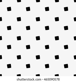 Square Simple Pattern Monochrome Seamless Vector Stock Vector (Royalty ...