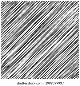 Square with sketchy, scribble, doodle effect texture