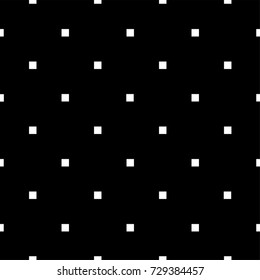 Square small seamless pattern. Fashion graphic background design. Modern stylish abstract texture. Monochrome template for prints, textiles, wrapping, wallpaper, website etc. Vector illustration