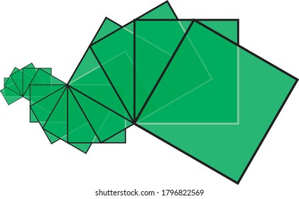 Square Snake green design concept