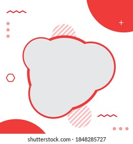fondo de publicación de medios sociales cuadrados, plantilla de banner para sitio web de anuncios y teléfono móvil, EPS10