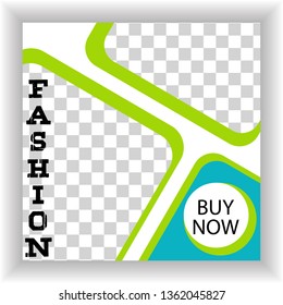 square social media post template and ads template 