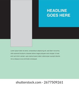 eps de modelo de mídia social quadrada