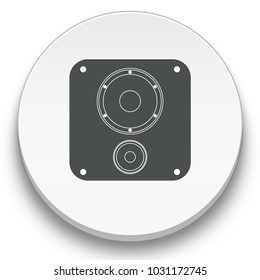 square speaker icon