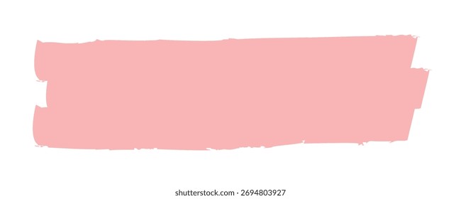 Ilustración vectorial de forma de color de resaltado de burbuja de discurso cuadrado