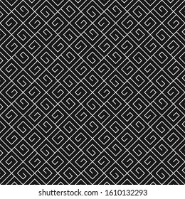 Square spiral seamless. Abstract seamless geometric pattern.