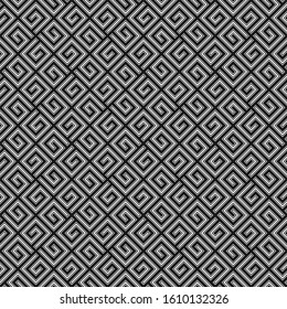 Square spiral seamless. Abstract seamless geometric pattern.