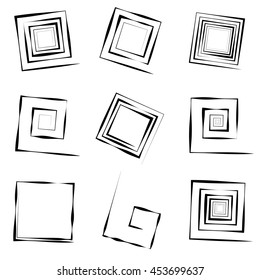 Square spirals