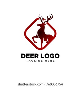 Square Stand deer logo
