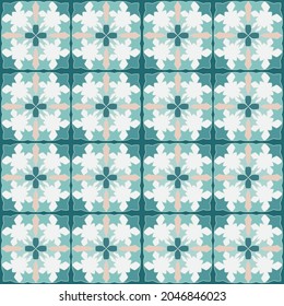 Square star seamless pattern design for textile wallpaper wrapping