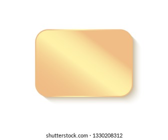 Square sticker with rounded corners
