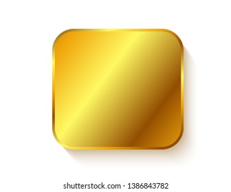 Square sticker with rounded corners