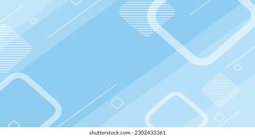 Square and stripe pattern background with attractive colors. Template for design of banner, greeting card, flyer, web, presentation.