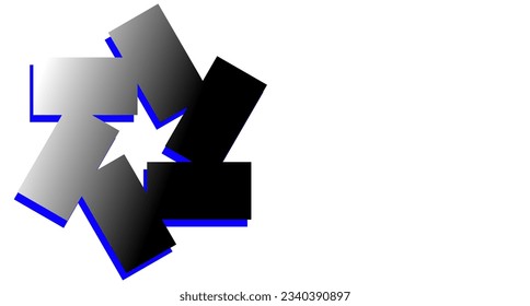 A square that binds to one another.