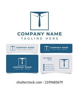 Square Tie Logo, suitable for any business related to tie.