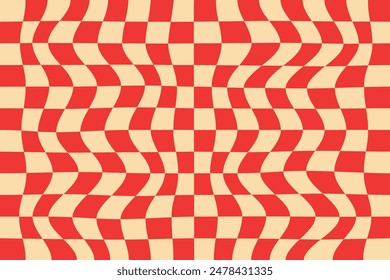 Square tile checkered pattern seamless vector illustration background.