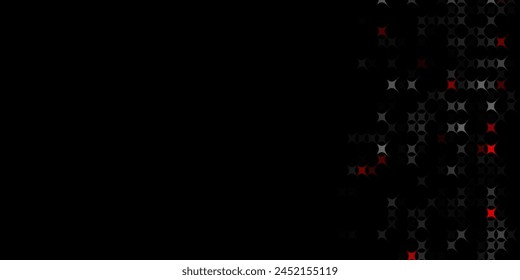 Square tiles confetti banner background.