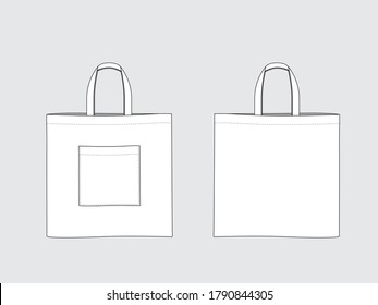 Tote Bag Sketch Images, Stock Photos & Vectors | Shutterstock