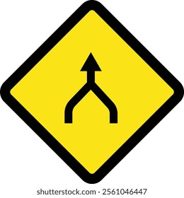 Square traffic road sign board icon warning and indicator sign in addition to the hexagonal stop vector isolated on transparent background. Inform complicated turning. vector illustration.