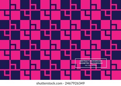 Square and Triangle Shapes and Designs Purple and Red Colors Geometric Pattern Abstract Pattern Seamless 