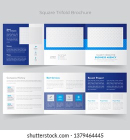 Square Trifold Brochure