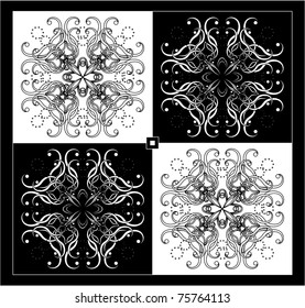 square vector background