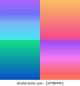 Square vector blurred background. Colorful illustration in abstract style with gradient. Elegant background for a book. Modern stylish vague texture. New design for ad, poster banner of your website