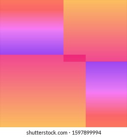 Square vector blurred background. Colorful illustration in abstract style with gradient. Elegant background for a book. Modern stylish vague texture. New design for ad, poster banner of your website