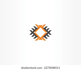 square vector concept logo design icon