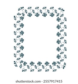 square vector design frame elements set modern minimalistic doodle