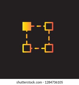  Square vector icon