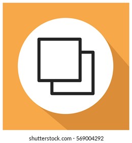 Square vector icon