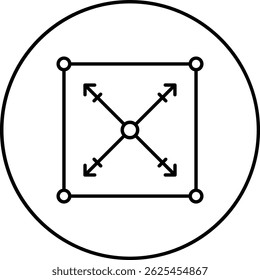Square vector icon. Can be used for printing, mobile and web applications.