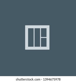 Square vector icon. Square concept stroke symbol design. Thin graphic elements vector illustration, outline pattern for your web site design, logo, UI. EPS 10.