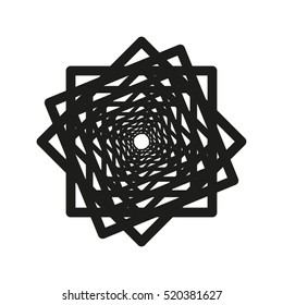 square, vector icon, eps10