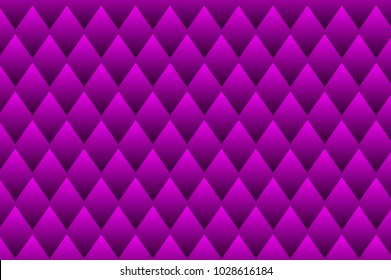 Square vector violet pattern, Rhombus background - purple