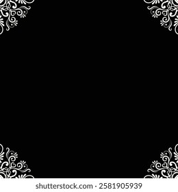 Square Vintage frame design background